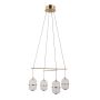 Italux Alani PND-34375-4-HBR Závěsná lampa 4x24W/LED 3000K 1931lm IP20