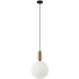 Italux ALDEVA PND-02340-1L-BRO Závěsná lampa 1x40W/E27 IP20