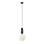 Italux Aldeva PND-02340-1M-BK Závěsná lampa 1x40W/E27 IP20