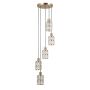 Italux Alma PND-40668-5-HBR Závěsná lampa 5x40W/E27 IP20