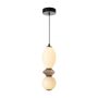 Italux Balos PND-94921-2B-BK Závěsná lampa 1x12W/LED 3000K 1500lm IP20