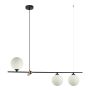 Italux BARLETTA PND-76540-3-BK Závěsná lampa 3x25W/G9 IP20