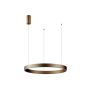 Italux Brasco PND-56215D-060RPP-GD-3KS4K-TRDIMM Závěsná lampa 2x60W/LED 3000K|4000K 4500lm IP20