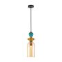 Italux Busco PND-30263-1C-BRO-AMB Závěsná lampa 1x40W/E27 IP20