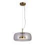 Italux Caste PND-17760B-BRSS-CL Závěsná lampa 1x10W/LED 3000K 850lm IP20