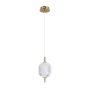 Italux Corado PND-81438-1A-GD Závěsná lampa 1x8W/LED 3000K 830lm IP20