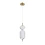Italux Corado PND-81438-1C-GD Závěsná lampa 1x15W/LED 3000K 1647lm IP20