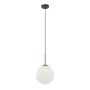 Italux Deore PND-5578-1S-BRO-BK Závěsná lampa 1x40W/E27 IP20