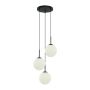 Italux Deore PND-5578-3S-BK Závěsná lampa 3x40W/E27 IP20