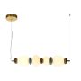 Italux Evans PND-94981-4C-GD Závěsná lampa 1x22W/LED 3000K 2560lm IP20