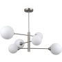 Italux EVORA PND-55342-6-SN Stropní lampa 6x5W/G9 IP20