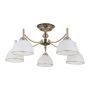 Italux Fener PND-40653-5-ABR-WH Stropní lampa 5x40W/E27 IP20