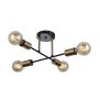 Italux FORMIO PND-4052-4-BL-HBR Stropní lampa 4x40W/E27 IP20