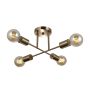 Italux FORMIO PND-4052-4-HBR Stropní lampa 4x40W/E27 IP20