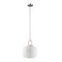 Italux Fosse PND-408817-1-HBR-WH Závěsná lampa 1x40W/E27 IP20