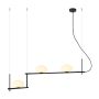 Italux KERNIO PND-357783-BK+W Závěsná lampa 3x25W/G9 IP20
