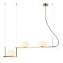 Italux KERNIO PND-357783-BRO+W Závěsná lampa 3x25W/G9 IP20