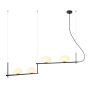 Italux KERNIO PND-357784-BK+W Závěsná lampa 4x25W/G9 IP20