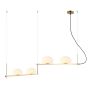Italux KERNIO PND-357784-BRO+W Závěsná lampa 4x25W/G9 IP20