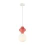 Italux Latera PND-94331-1S-RED Závěsná lampa 1x40W/E14 IP20