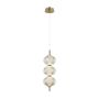 Italux Lazie PND-29038-3-GD Závěsná lampa 3x13W/LED 3000K 1300lm IP20