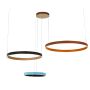 Italux MANEZIA PND-270160-3C-BL+BR+BK Závěsná lampa 148W/LED 3000K 7400LM IP20