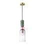 Italux Manso PND-37462D-MC-GD Závěsná lampa 1x40W/E14 IP20
