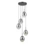 Italux Meolo PND-40825-5-BK Závěsná lampa 5x40W/E14 IP20