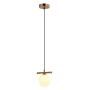 Italux MERSETA PND-463321S-BRO+W Závěsná lampa 1x25W/G9 IP20