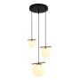 Italux MERSETA PND-463323A-BRO+W Závěsná lampa 2xE14 40W|1xG9 25W IP20