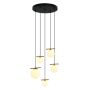 Italux MERSETA PND-463325A-BRO+W Závěsná lampa 3xE14 40W|2xG9 25W IP20