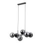 Italux Molite PND-1098-6-BK Závěsná lampa 6x40W/E14 IP20