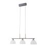Italux Montiela PND-34374-3-BK Závěsná lampa 3x15W/LED 3000K 772lm IP20