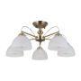 Italux Moreti PND-40623-5-AB Stropní lampa 5x40W/E27 IP20