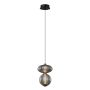 Italux Nico PND-8545-2B-AB-SG Závěsná lampa 2x7W/LED 3000K 236lm IP20