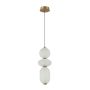 Italux Nico PND-8545-3-AB-WH Závěsná lampa 1x15W/LED 3000K 1492lm IP20