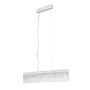 Italux Nosta PND-34364-1-CH-CL Závěsná lampa 1x16W/LED 3000K 1507lm IP20
