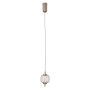 Italux Pedro PND-34405-1-HBR Závěsná lampa 1x4W/LED 3000K 267lm IP20