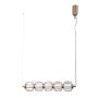 Italux Pedro PND-34405-5-HBR Závěsná lampa 5x20W/LED 3000K 793lm IP20