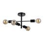 Italux PIANSI PND-4025-4-BL Závěsná lampa 4x40W/E27 IP20