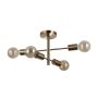 Italux PIANSI PND-4025-4-HBR Závěsná lampa 4x40W/E27 IP20