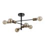 Italux PIANSI PND-4025-6-BL-HBR Závěsná lampa 6x40W/E27 IP20