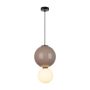 Italux Pieve PND-95221-1L-BR Závěsná lampa 1x7W/LED 3000K 867lm IP20