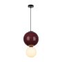 Italux Pieve PND-95221-1L-PRP Závěsná lampa 1x7W/LED 3000K 867lm IP20