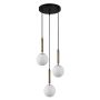 Italux Ravena PND-2324-3A GD+OPAL Závěsná lampa 3x10W/E27 IP20