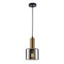 Italux SANTIA PND-65342-1-BRO+SG Závěsná lampa 1x40W/E27 IP20