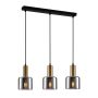 Italux SANTIA PND-65342-3-BRO+SG Závěsná lampa 3x40W/E27 IP20