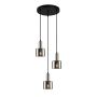 Italux SANTIA PND-65342-3A-SC+SG Závěsná lampa 3x40W/E27 IP20
