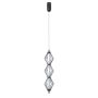 Italux Sevil PND-34403-3V-BK Závěsná lampa 3x15W/LED 3000K 1068lm IP20