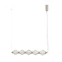 Italux Sevil PND-34403-5-HBR Závěsná lampa 5x25W/LED 3000K 1288lm IP20